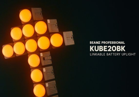 Product video voor de BeamZ Professional KUBE20BK.