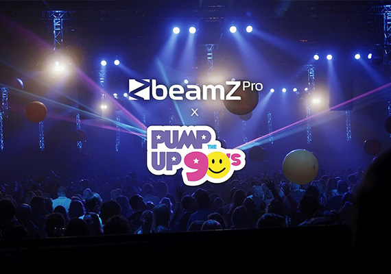 Aftermovie van Pump Up the 90's Hardenberg 2025 - showcasing beamZ Pro lichteffecten.